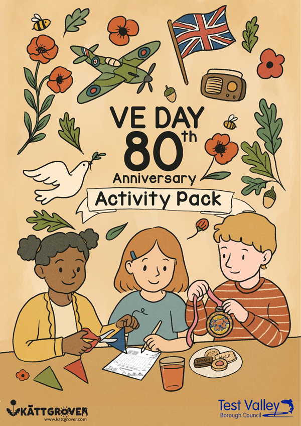 VE day 80 Activity Pack front cover